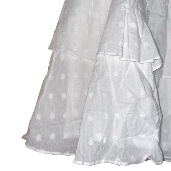 NWT MINKPINK Whitewash Mini Skirt - Picture 5 of 9